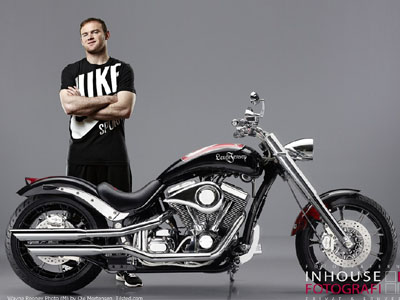 O Rooney σχεδιαστής μοτοσικλέτας!